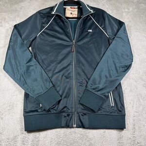 Triple Five Soul Track Jacket Mens Small Blue Full Zip Y2K Hype TMF165094
